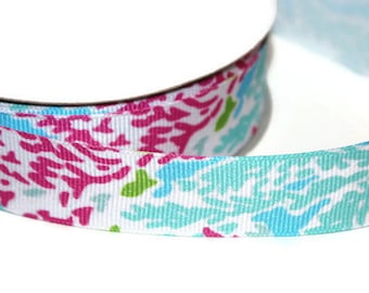 Girls Tropical Belt Pastel D Ring Belt  Children's Belt Summer Belt Tropical Pattern Belt Girls XL Belt Beach Belt