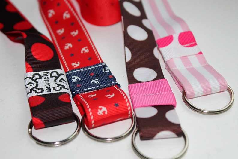 Ribbon Lanyards Custom Color and Size Etsy