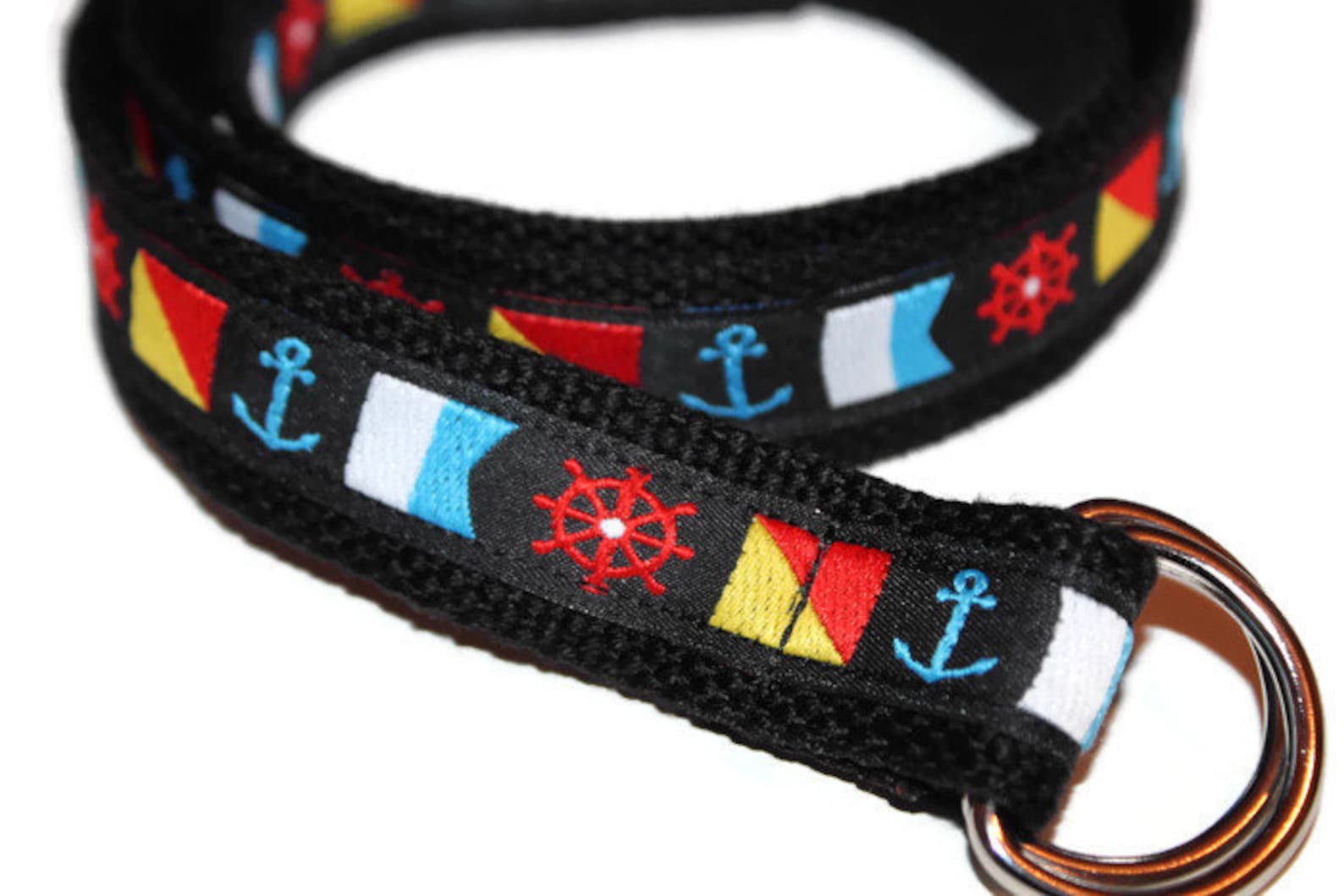 Kids Nautical Flag Belt Boys and Girls Kids Belts Black Etsy