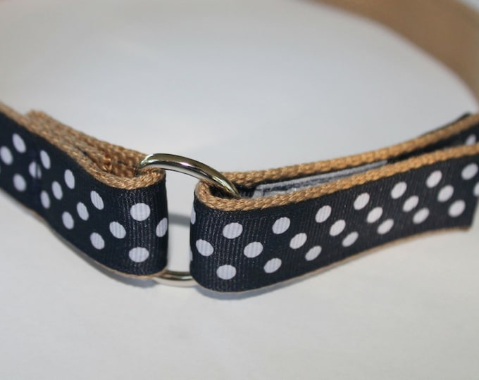 Babyhug Belt With Polka Dot Print - Black main image 0