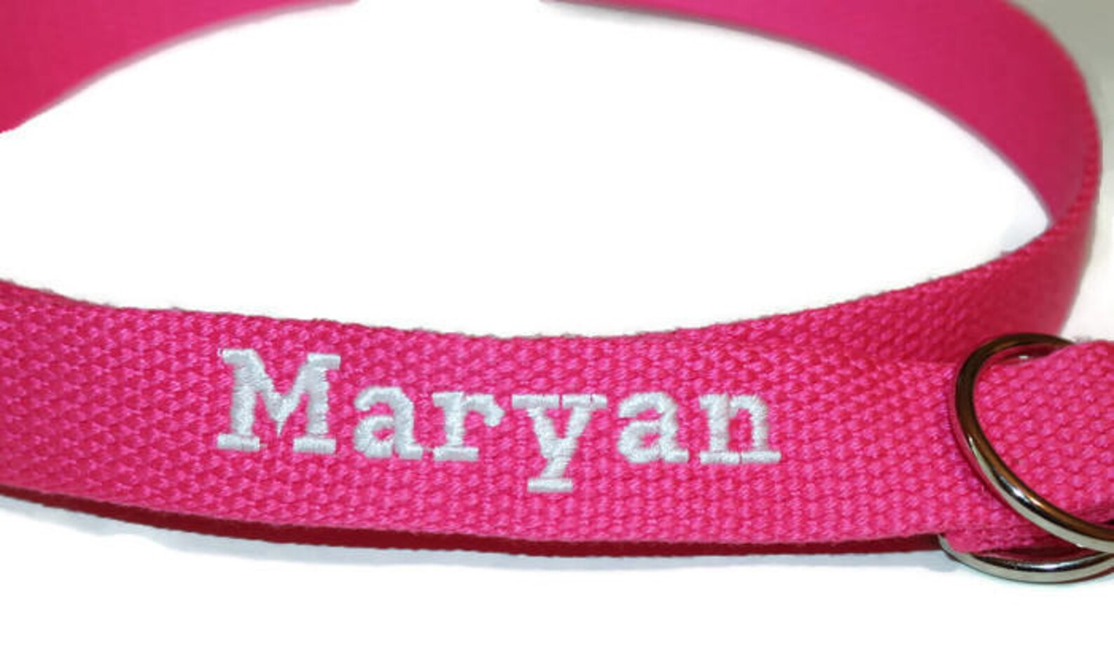 Girls Belt bing Girls Hot Pink Belt Hot Pink Canvas Belt Etsy