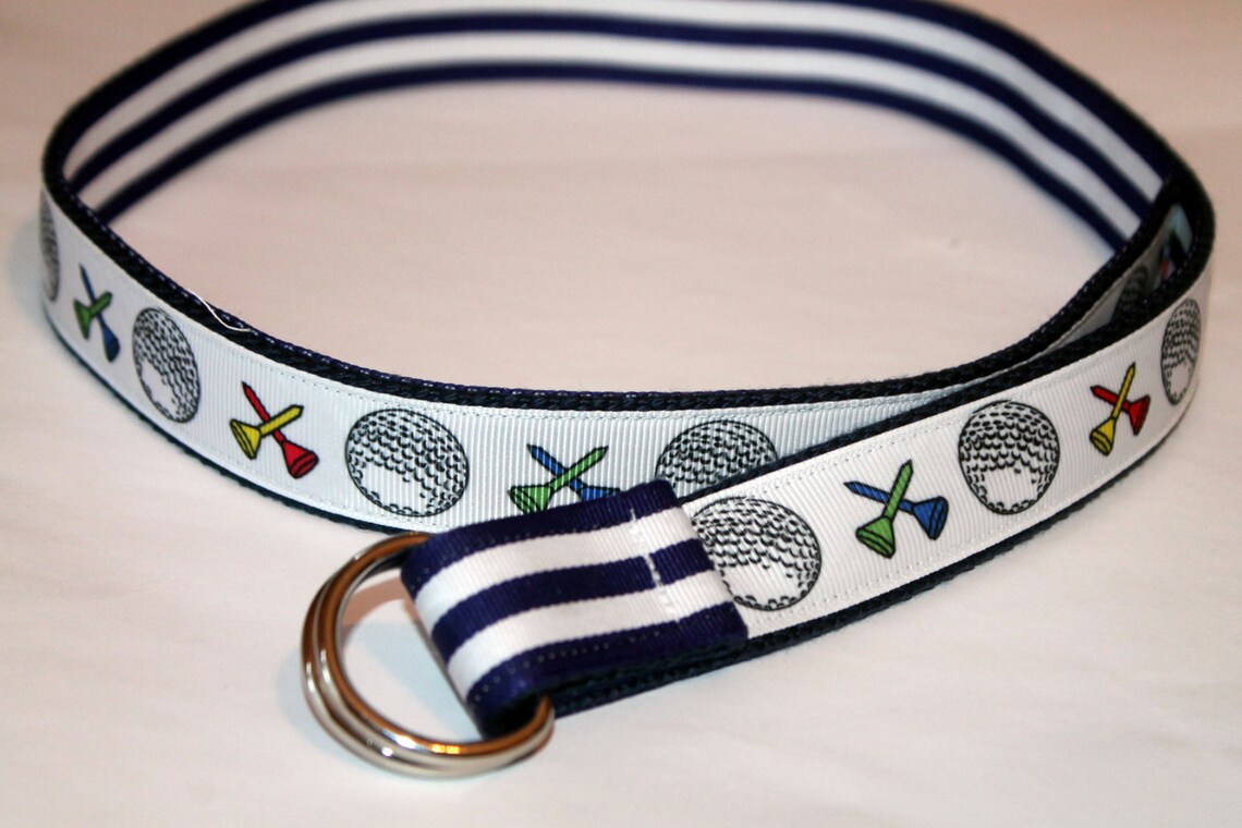 Boys Golf Belt Boys Reversible Belt Kids Golf Belt Junior Golf Etsy