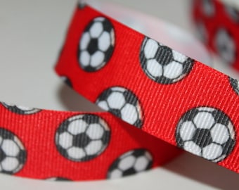 Soccer Ribbon 7/8 inch 10 yards