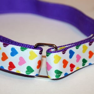 Girls Hearts Belt Girls Combination Belt PUrple Hook and Loop Belt Preschool Belt Easy Belt