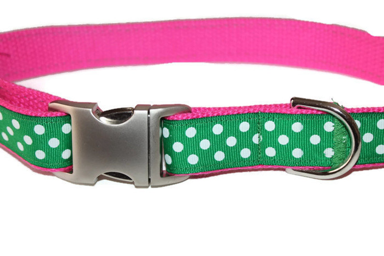 Green Dog Collar and Leash Set 1 Wide Green Dog Collar Etsy
