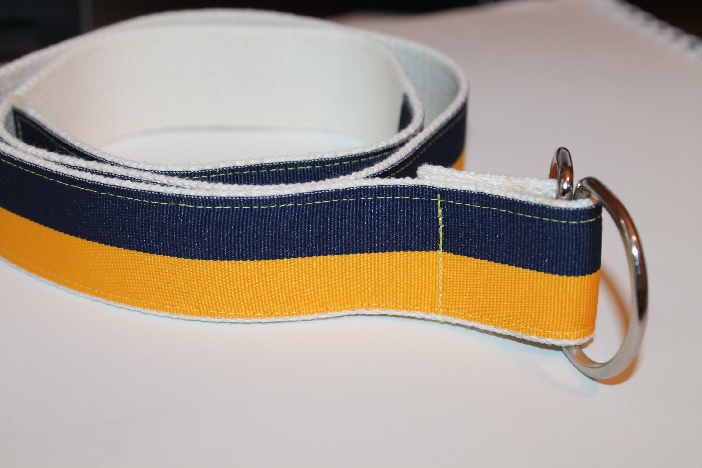 mens yellow belt