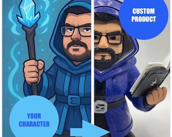 3D Printed Figurine | Custom created from your image/imagination