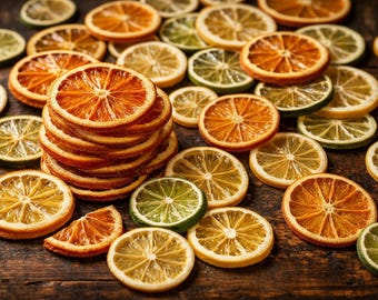 Dry Orange Slices by Dry Citrics - Artisan Cocktail Garnish, Veteran-Owned