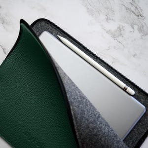 iPad Pro 13 M5 case, iPad Folio case, iPad Air 13 case with zipper, iPad Pro 11 case with magic keyboard, Felt interior
