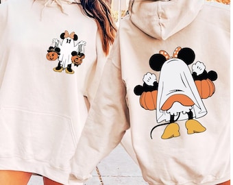 Camiseta de Halloween de Mickey y Minnie, Cubo de Halloween de truco o trato, Camiseta de fiesta de Halloween no tan aterradora, Camiseta de Magic Kingdom, Camiseta de Minnie Mouse