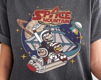 Disney Shirt | Space Mountain | Original Disney Ride Poster