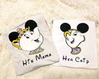 mrs potts and chip shirt
