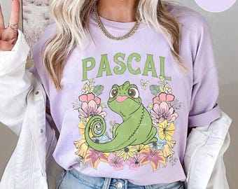 Pascal Shirt, Retro Pascal tee, Rapunzel Shirt, Tangled Tee, Vintage Rapunzel shirt, Comfort colros Tee, Sidekick shirt