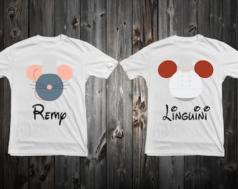 Ratatouille Shirt Remy Linguini Mickey Head Inspired Shirt - All Sizes Infant -6X! | Rat | Little Chef |