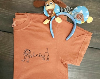 Slinky Dog Toy Story Pocket design tee | Slinky shirt | Toy Story Shirt | Toy Story land shirt | ALL sizes|