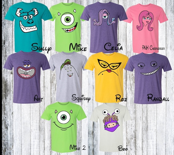 Monsters inc shirts deals