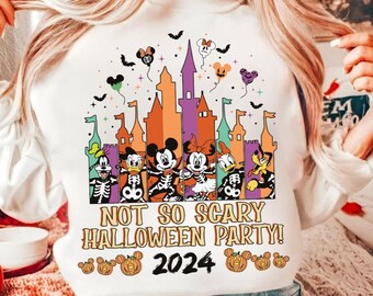 Mickey's Not so Scary Halloween Party | Magic Kingdom Halloween party | Cinderella Castle Halloween Shirt | Family Party Shirts | matching