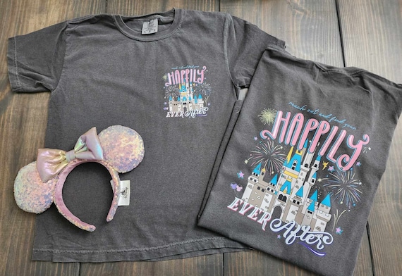 Happily Ever After Fireworks Shirt | Magic Kindgom | Magicial | After Party | Reach out and find your | Comback