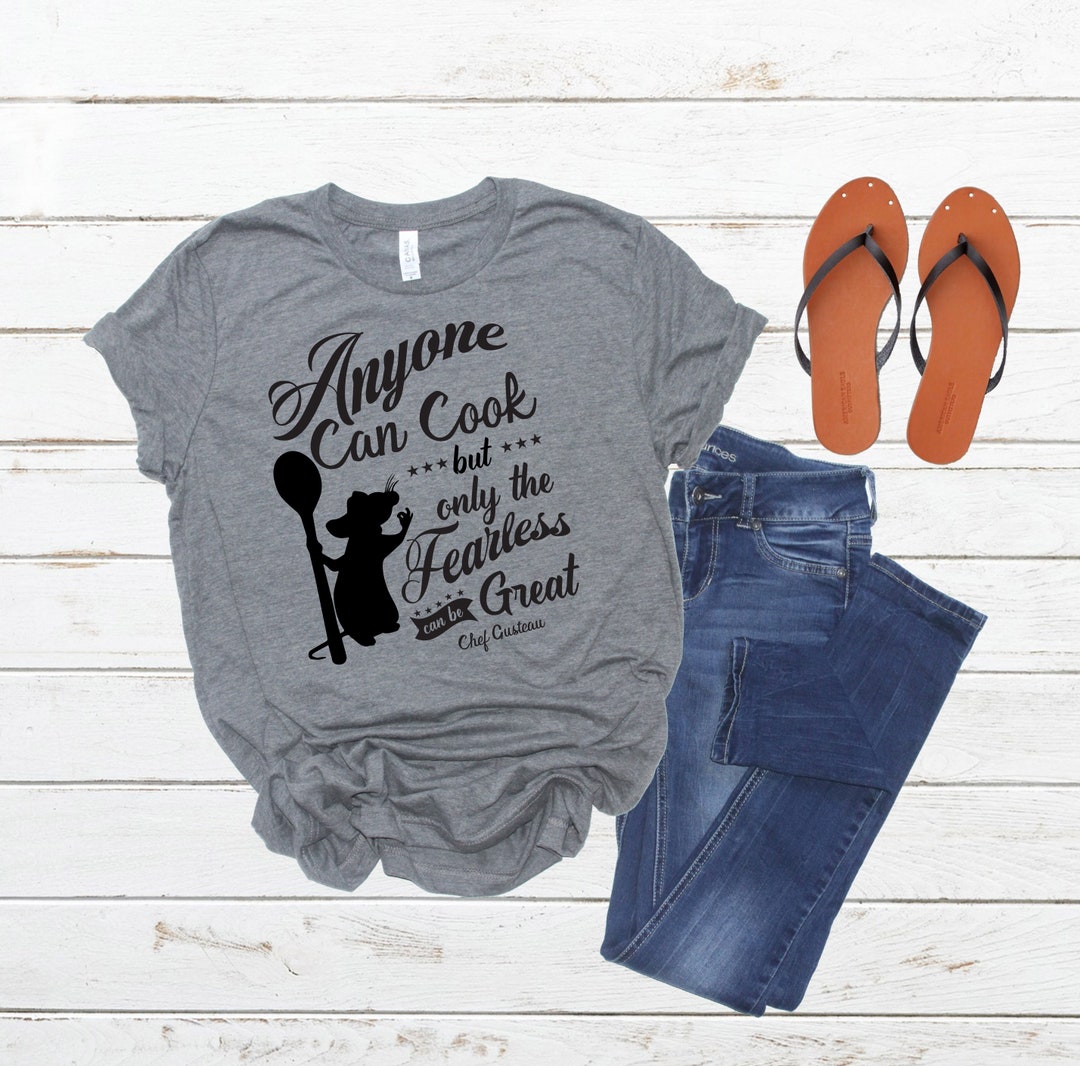 Ratatouille anyone Can Cook, but Only the Fearless Are Great you Choose