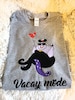 Ursula Shirt - 'Vacay Mode' mickey ears, bar, balloon | Custom Vacation shirt| Little Mermaid,  Villain  | Infant - Adult 6x 