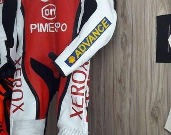 Ducati Xerox Corse One-Piece Racing Suit – MotoGP Style Leather Suit
