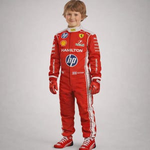 Kids/Adults Formula F1 Racing Suit: Cordura Fabric Go Karting Outfit/ Balaclava Free/ Valentine's Gift kart suit image 1