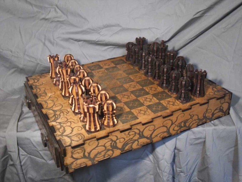 Lord Mock�s Custom Chess Pieces Etsy