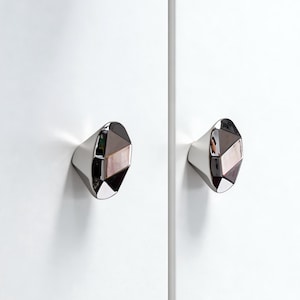 Pomelli per mobili in argento, pomelli per cassetti, maniglie creative in ottone