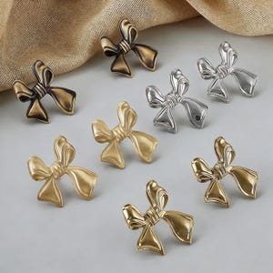 Tirador de armario con lazo para niñas: Tirador de latón para armario, pomos para cajones de guardería