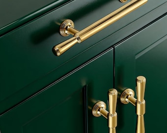 Silver Cabinet Handle, Brass Drawer Knob, Golden Wardrobe Pulls