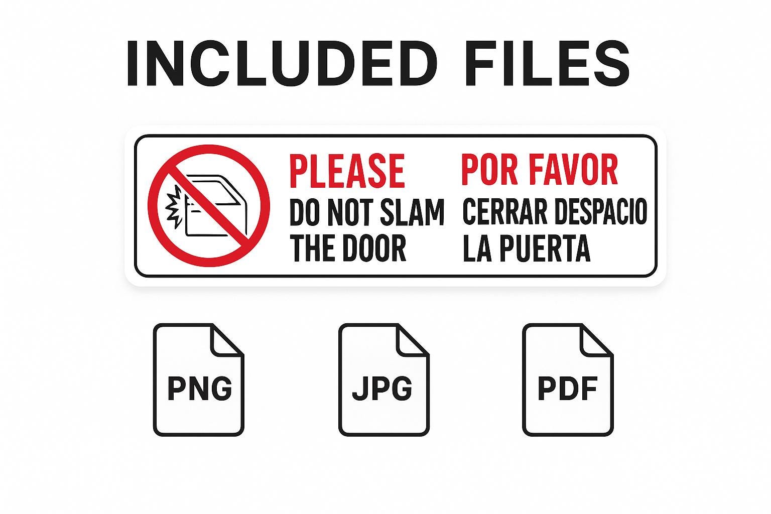 Rideshare Door Sticker | Please Close Gently - Etsy