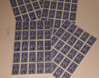 75 green s h savings trading stamps 3 sheets of 25 vintage etsy