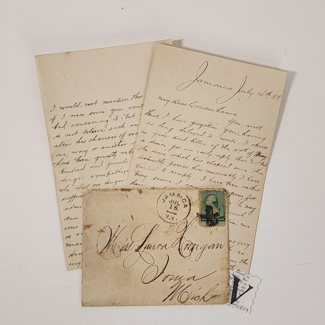 A LETTER FROM THE 1800S visual data 8