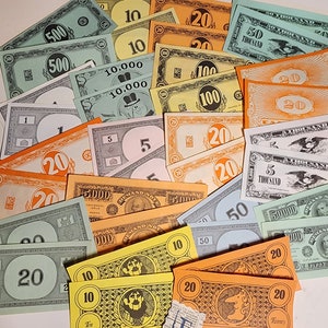 Vintage JA-RU Fun Bucks Play Money - NEW SEALED