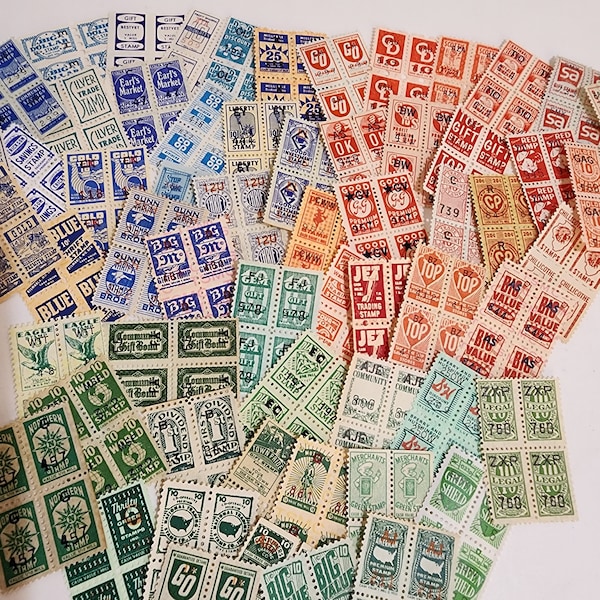 Trading Stamps Etsy