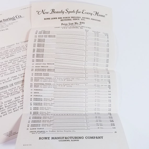 Antique Business Letter With Envelope 2 Typewritten Pages ...