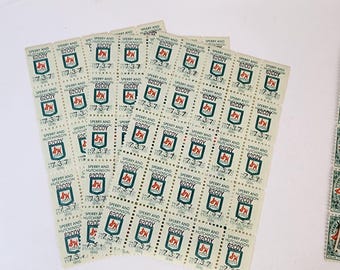 CHOICE 75 Green Savings Stamps Different Styles Eagle S&H Green