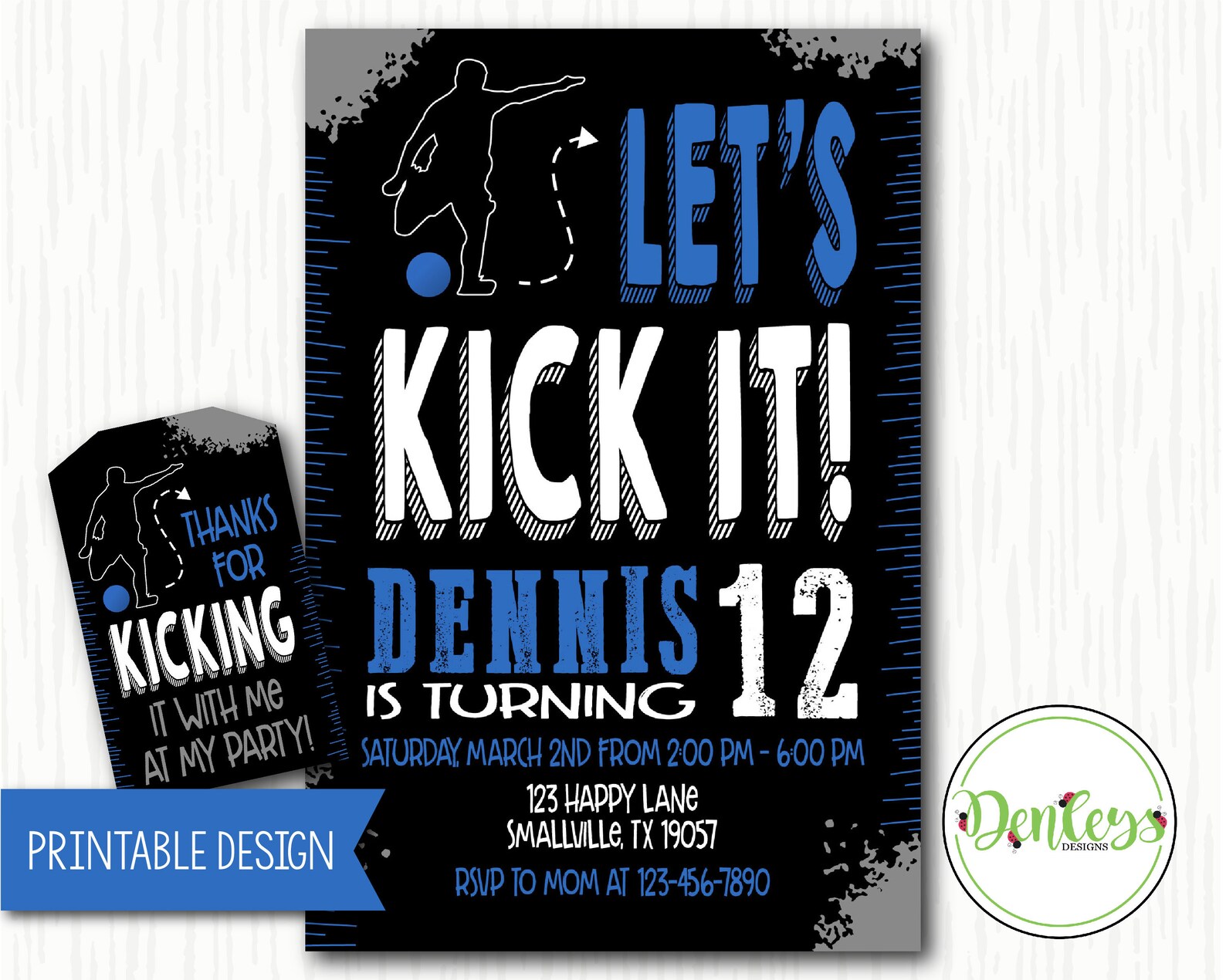 Kickball Invitation Kickball Party Kickball Favor Tags Etsy