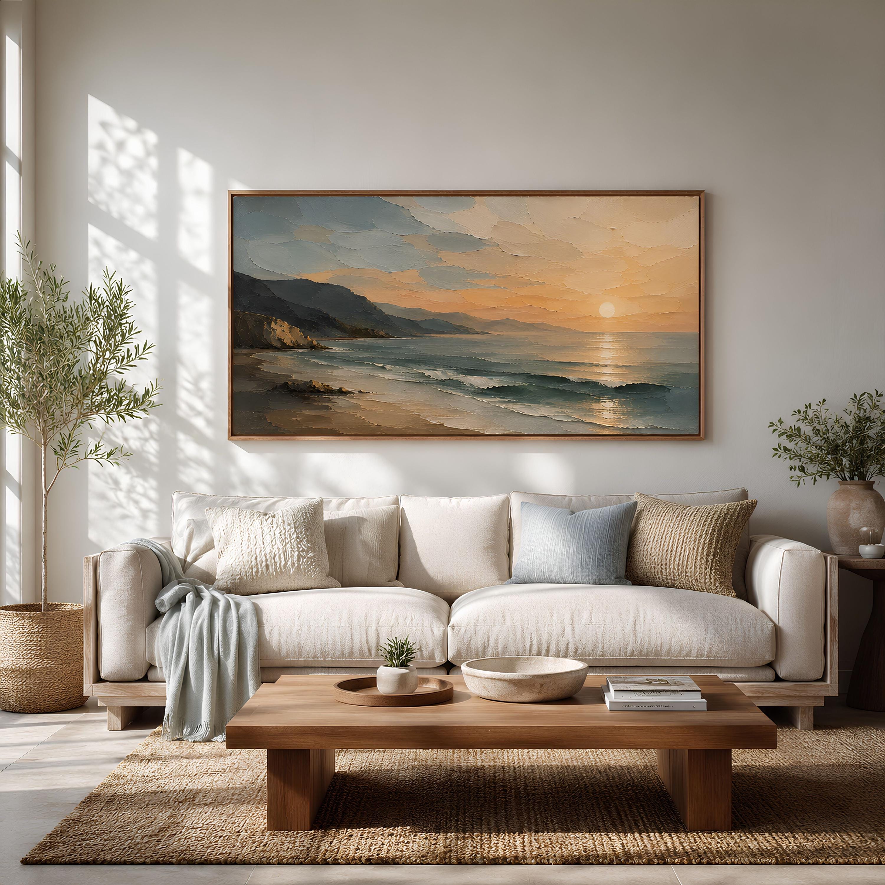 Sunset Beach Artwork - Etsy