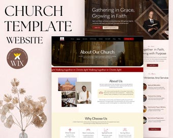 Church Website Template for Wix Editor | Ministry Wix Theme