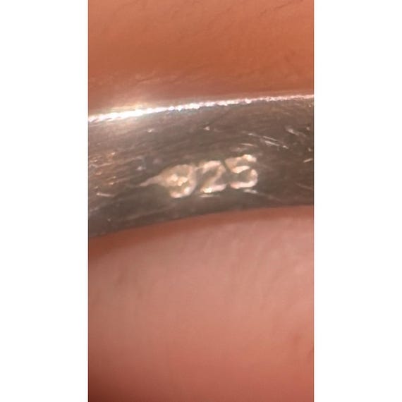 Beautiful/Colorful Multi Stone Ring. Size 7 Stamp… - image 7