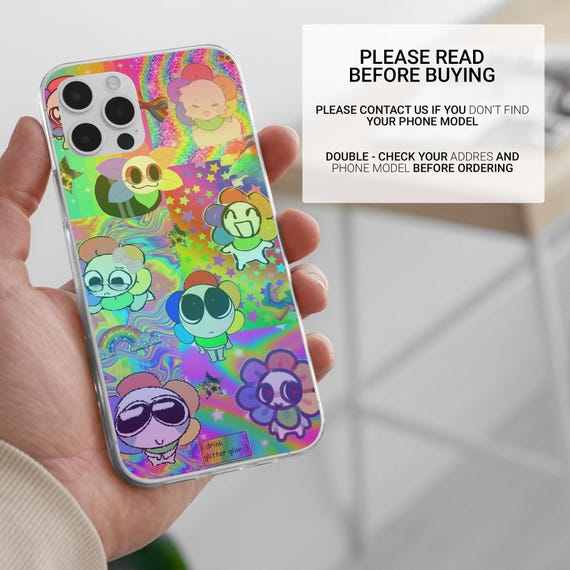 Dandy's World Phone Case Roblox Bassie Cover for iPhone 17 Pro, 16