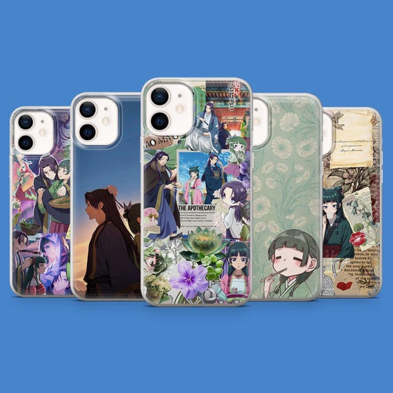 Apothecary Diaries Phone Case Maomao Aot Cover for iPhone 17 Pro, 16, 15, 14, 13, 12, Samsung S26, S25, S24, S23, A56, Pixel 10A, 10Pro, 9A
