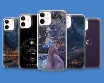 Acotar Phone Case Velaris The Night Court Cover for iPhone 17 Pro, 16, 15, 14, 13, 12, Samsung S26, S25, S24, S23, A56, Pixel 10A, 10Pro, 9A