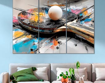 Tafeltennisdoek — Paddle & Ball Sport Art