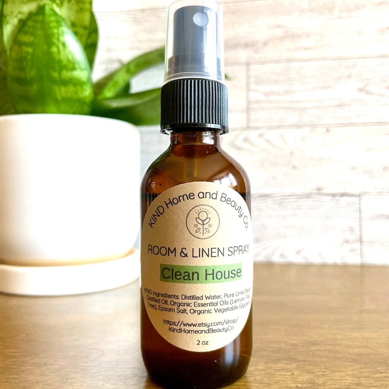 Room and Linen Spray All-natural Home Fragrance Chemical Free Air ...