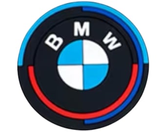 BMW Cup Holder Mats - 50th Performance, 66mm 2-Piece Set