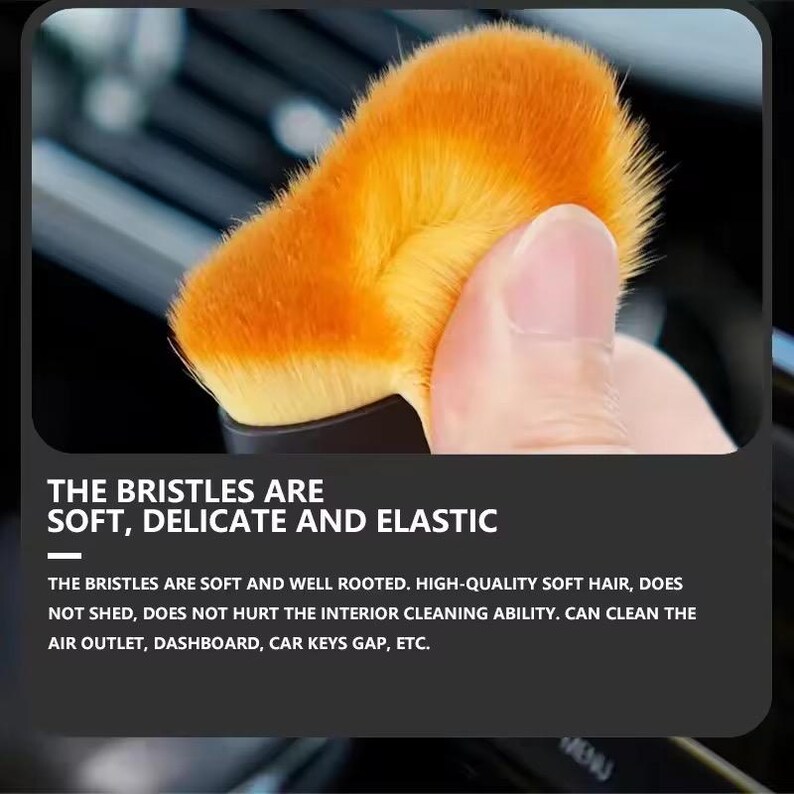 Handmade Soft Audi Interior Detailing Brush – Scratch-Free Cleaning bild 6