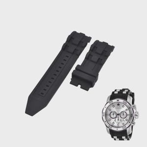 Pro Diver 29831 26mm Black Rubber Watch Strap Replacement image 1