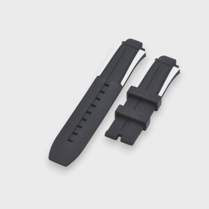 Correa de caucho negra de 19 mm para ciclismo T-Race imagen 2